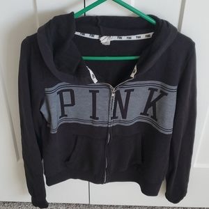 PINK zip up hoodie.